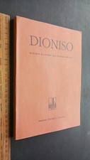Dioniso Rivista di studi sul