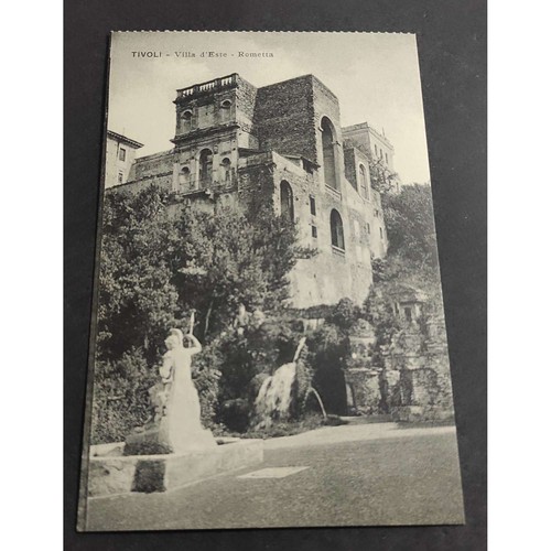 Cartolina tivoli villa - cartolina,