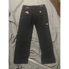 Jeans da falegname Guess x Tokyovitamin Tokyo Vitamin logo coniglio larghi