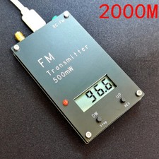 Trasmettitore FM 2000m Display