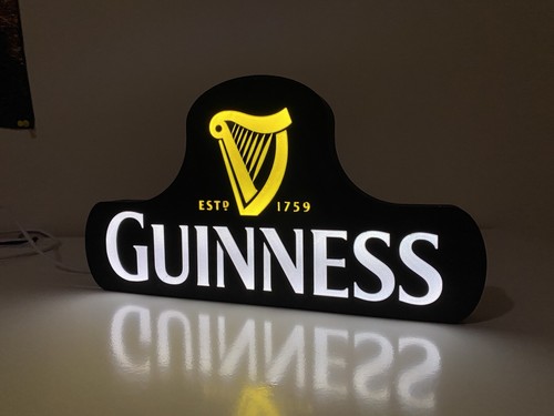 Guinness illuminated wall - wall, led