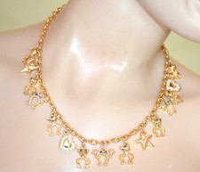 Collana donna oro dorata