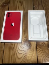 SCATOLA originale IPHONE 11 64 gb RED ROSSO   SCATOLA VUOTA  - ONLY BOX