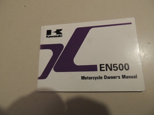Kawasaki en500 1992 rider - en500,