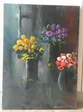 ELIANO FANTUZZI  OLIO SU TELA