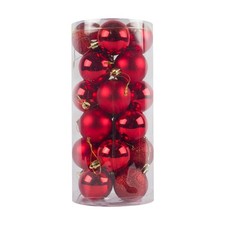 24 Pezzi Ornamenti di Palle di
