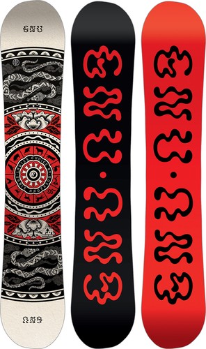 Gnu snowboard all mountain - snowboard,