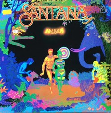 Santana Amigos SUNBURST LABELS