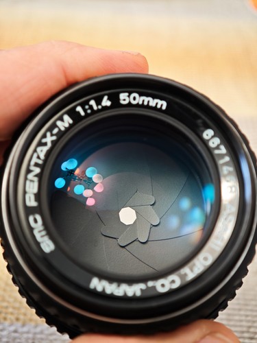 Smc pentax 50mm - f/1.4, lens