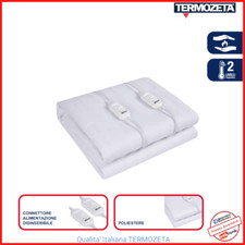 Coperta Termica Elettrica Scaldaletto Scaldasonno Matrimoniale TERMOZETA TZR42