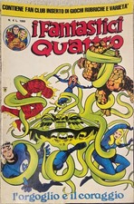 Lotto 4 fumetti I Fantastici