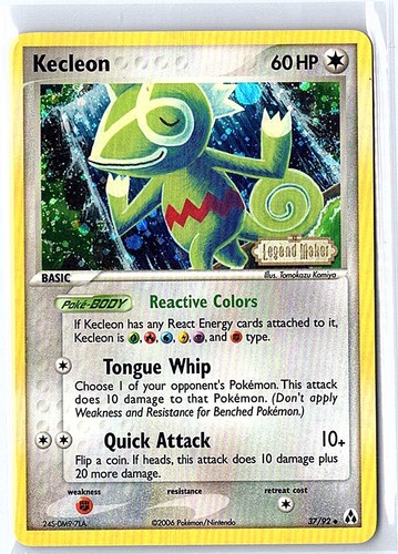 Carta pokemon legend - ex,