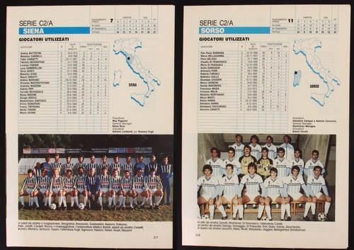 Serie 1987 1988 siena - serie,