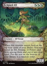 Mtg eclipsed elf 336 - eclipsed, exc