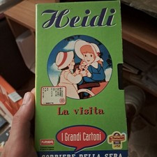 VHS film HEIDI 42 La visita CORRIERE DELLA SERA grandi cartoni (F91) no dvd