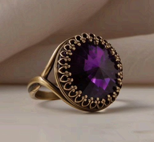 Anello vintage rame - anello,