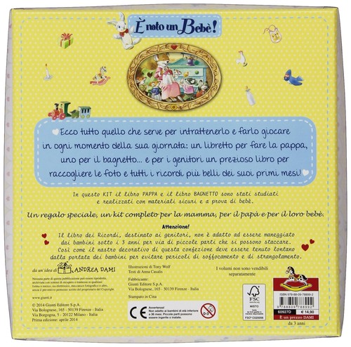 Kit del bebè - bebè., libro