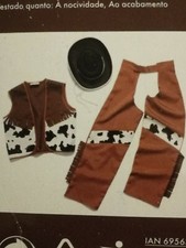 Costumi Di Carnevale Bambino pirata e cowboy taglia 4/6 anni