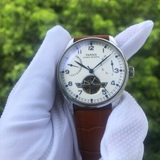 43mm parnis automatic movement - automatic,