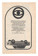 PUBBLICITÀ ADVERTISING WERBUNG ITALIAN CLIPPING 1966 MEBETOYS FIAT 1100 R