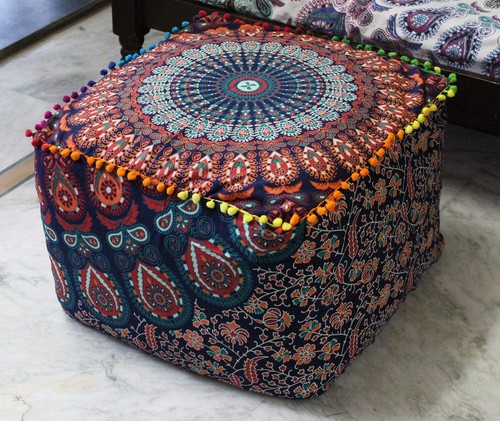 Copri pouf boho - boho, mandala
