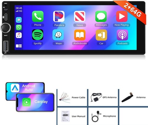 Autoradio android singolo 1 - 13,