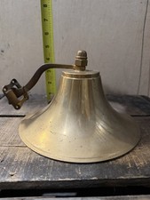 Vintage brass ship bell - brass,