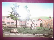 CARTOLINA PIGNATARO MAGGIORE PROVINCIA CASERTA:ED. SCOLASTICO E MONUMENTO CADUTI