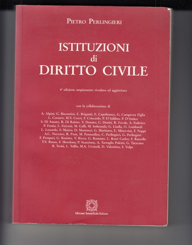 Istituzioni diritto civile - istituzioni, di