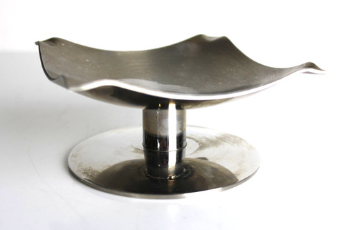 Posacenere acciaio inox - acciaio,