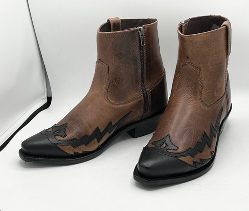 Stivali bassi pelle western - stivali,