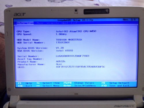 Acer aspire one - acer,