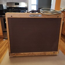 FENDER 5F4 TWEED 1958 PANNELLO