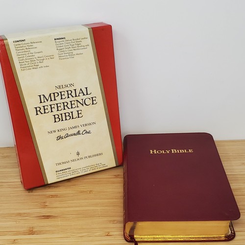 1983 nelson nkjv - red, letter