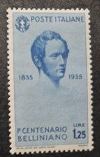 ITALIA REGNO 1935 VINCENZO BELLINI,LOTTO,LINGUELLATI,388/391