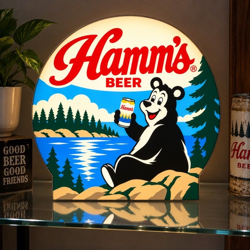 Hamm birra orso - lago, globo