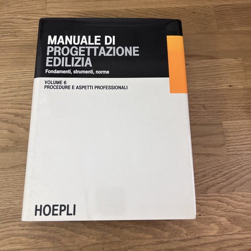 Manuale progettazione edilizia - manuale,