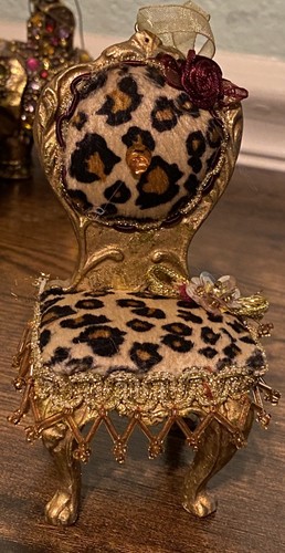 Sedia vintage oro barocco - sedia,