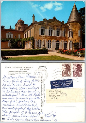 Cartolina continental chateau - cartolina,