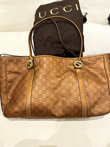 Borsa gucci marrone - gucci, gg