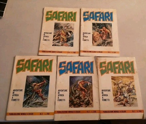 Safari serie completa - 1/5,