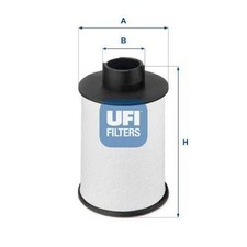 60H2O00 UFI FILTRO GASOLIO per