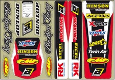 KIT FOGLIO ADESIVI MOTO