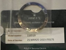 rolex daytona 116519 ghiera Originale Original Bezel white gold