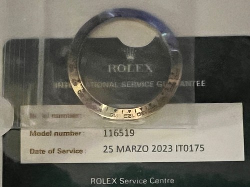Rolex daytona 116519 ghiera - 116519,