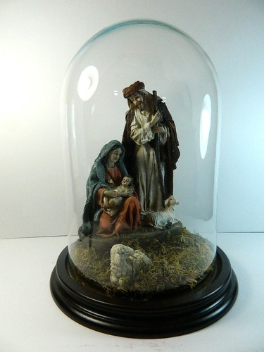 Natività campana vetro - in,