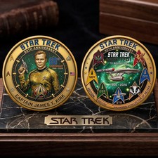 Moneta Commemorativa Star Trek
