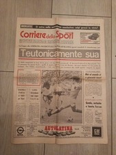 calcio, mondiali GERMANIA campione 1974 corriere dello sport 8 lug 1974