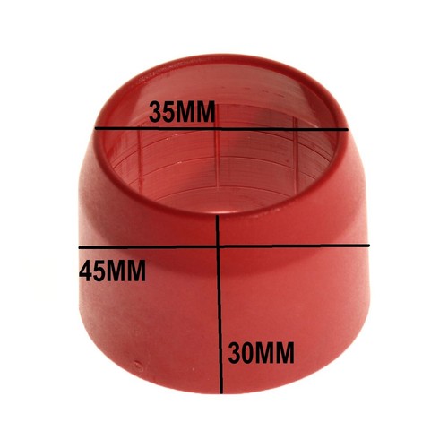 Rosso fiamma porta bici - rosso,