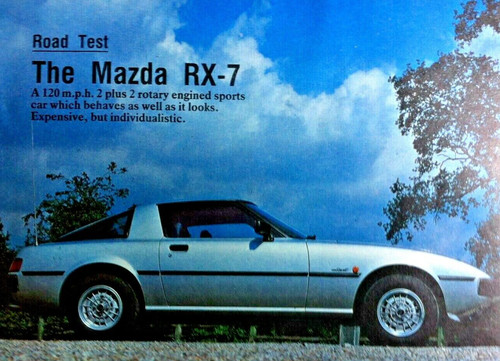 Mazda rx7 1979 road - -1979,